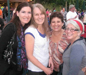 Debbie, Katie and friends